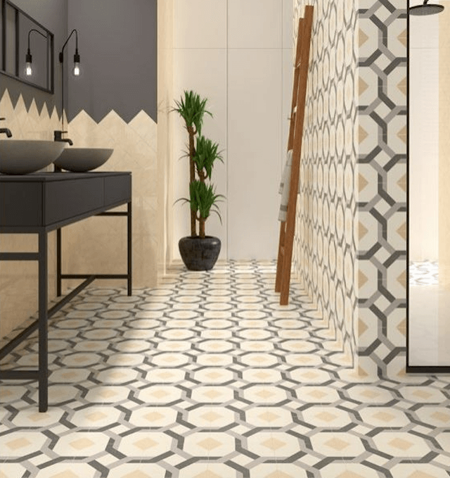 bathroom tiles imitation mosaic