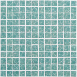 Mosaico Antislip Ondas Esmeralda 31,6x31,6