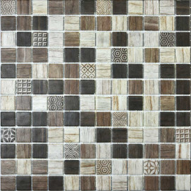 Mosaico Maderas Forest Tilos 31,6x31,6