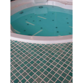 Mosaico Antislip Verde Acqua 31,6x31,6