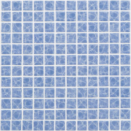 Mosaico Antislip Ondas Azur 31,6x31,6