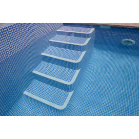 Mosaico Antislip MC-203-A Azul Claro 31,6x31,6