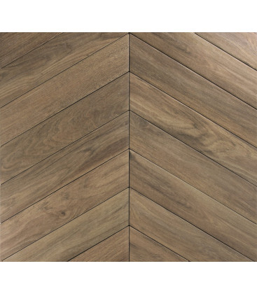 Chevron Sequoia AP Walnut Rect 25x150cm.