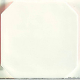 Octagon Blanco Mate 15X15cm.