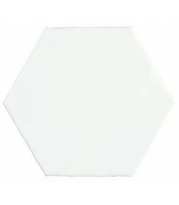 Hexagon Marrakech Blanco 15x15cm.