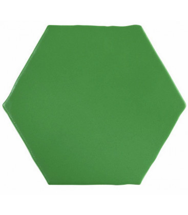 Hexagon Marrakech Verde 15x15cm.