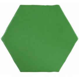 Hexagon Marrakech Verde 15x15cm.