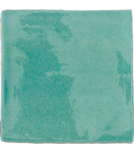 Provenza Verde Océano Craquelé 13x13cm.