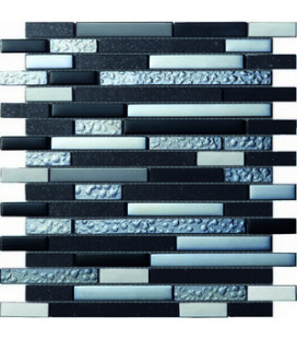 Mosaico Granit Negro 30x30cm.