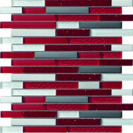 Mosaico Granit Rojo 30x30cm.