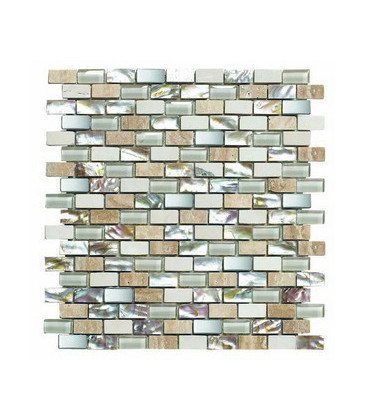 Mosaico Nacar Beige 30x30cm.