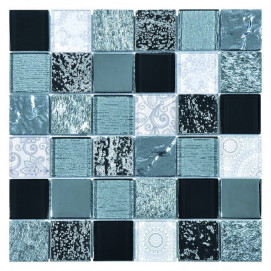 Mosaico Concept Black 30x30cm.