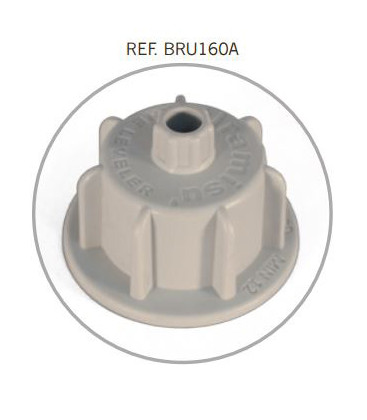 Manopla Ref.BRU160A para espesores de 12 a 20mm. (Caja 300 pzs)