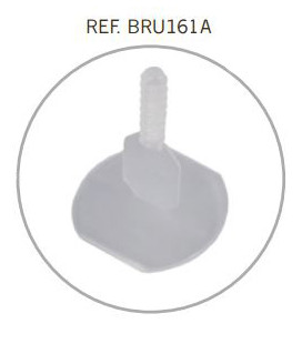 Crucetas Standard Ref.BRU161A para junta de 1mm. (Bolsa 250 pzs)