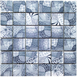 Mosaico Gaudi Cev Grey 30x30cm.