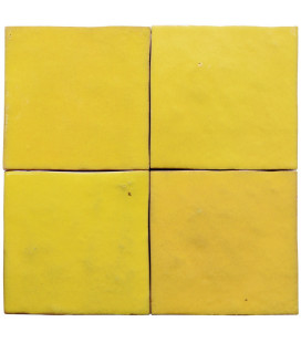 Zelij Amarillo 10x10x1 cm.