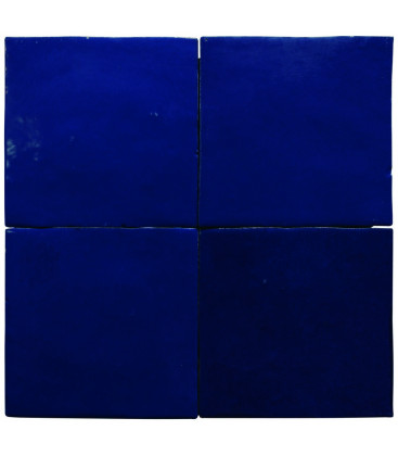 Zelij Azul Cobalto 10x10x1 cm.