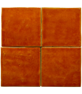 Zelij Special Naranja Dif 10x10x1 cm.