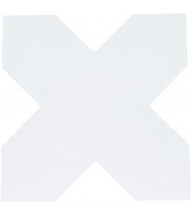 BeColors Cross White 13,6x13,6x0,9cm.