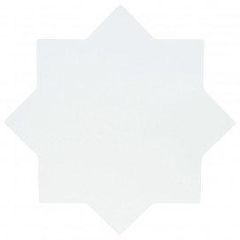 BeColors Star White 13,6x13,6x0,9cm.