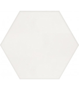 Manhattan Hex White 15x17cm.