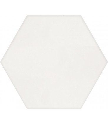 Manhattan Hex White 15x17cm.