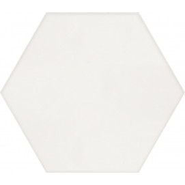 Manhattan Hex White 15x17cm.