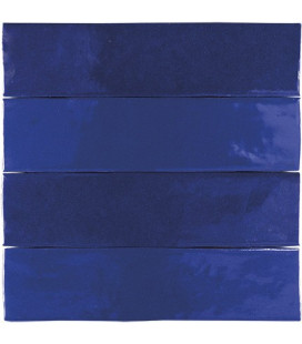 Zelij Azul Cobalto 5x20x1 cm.