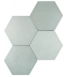 Hex. Karma Cev. Grey Mate 14x16cm.