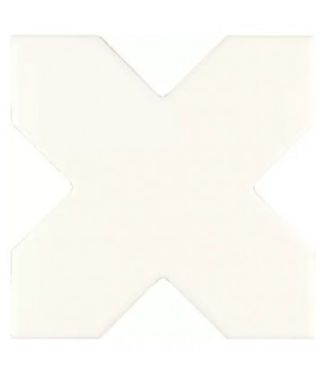 New York Cev Cross White 13,6x13,6cm.
