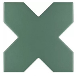 New York Cev Cross Green 13,6x13,6cm.