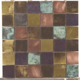 Bronzo 29,8x29,8x0,8cm.