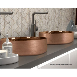 Lavabo Heller Rose Gold