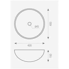 Lavabo Light Calacatta