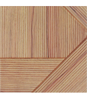 Stripes Mix Teak 25x25x1cm.