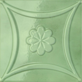 Lucciola Menta 15x15x0,8cm.