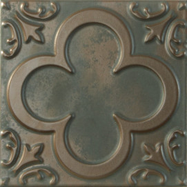 Lucciola Bronce 15x15x0,8cm.