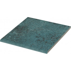 Tahiti Turquoise Bullnose 14,7x14,7x0,8cm.