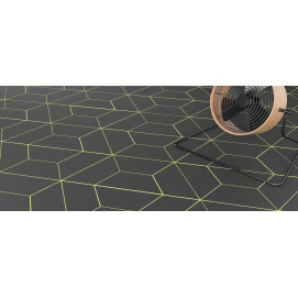 Trapezium Floor Ash Grey Matt 9,8x23x0,8cm.