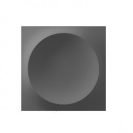 Moon Graphite Matt 12,5x12,5x2,15cm.