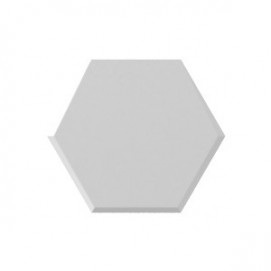 Mini Hexa Contract Ice White Matt 15x17,3x0,8cm.
