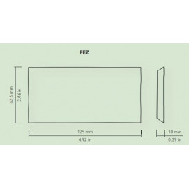 Fez Esmerald Gloss 6,2x12,5cm.