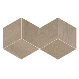 Flow Diamond Wood Mid 14x24cm.