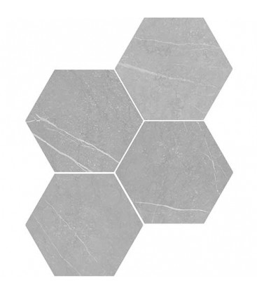 Petra Wow Hexagon Grey 20x23cm.