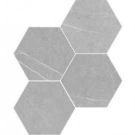 Petra Wow Hexagon Grey 20x23cm.