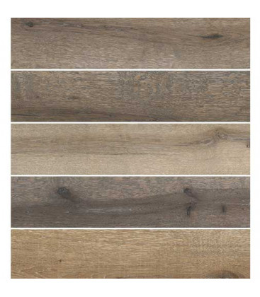 Timber Wow Strip Brown 10x50cm.