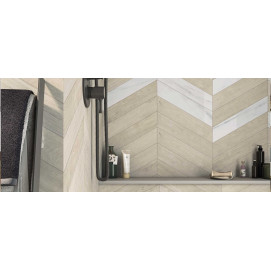 60 Chevron Calacatta 9,8x52,2cm.