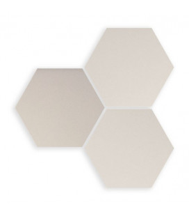 Six Hexa White 14x16cm.