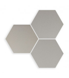 Six Hexa Grey 14x16cm.