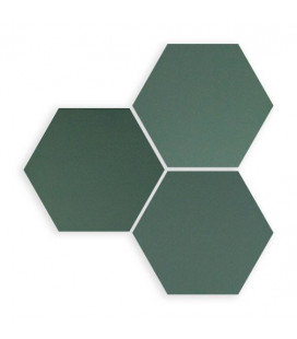 Six Hexa Green 14x16cm.